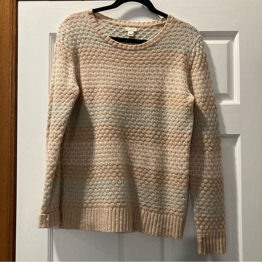 J. Crew lambs wool sweater medium